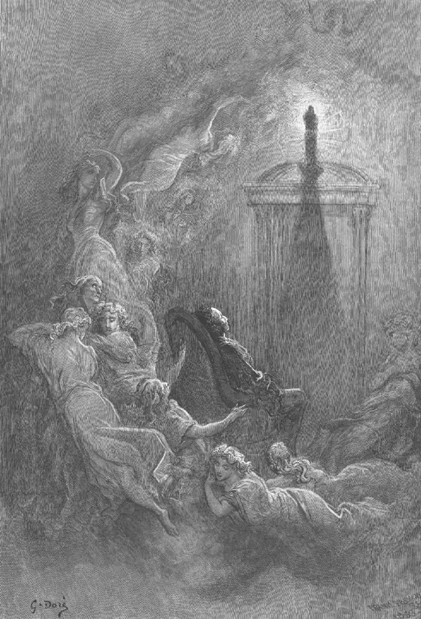 Illustrazione di Gustave Doré per The Raven